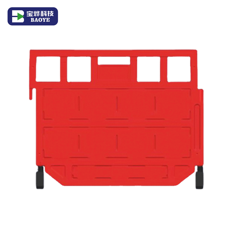 Barrera de seguridad para la construcción de 1500 x 1200 mm, valla de plástico para obras viales, para la gestión del tráfico